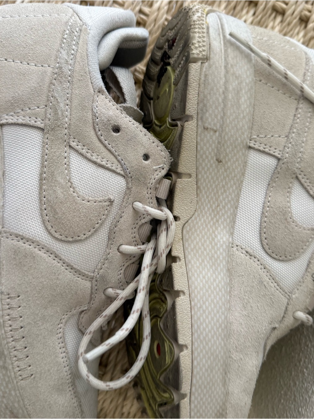Nike Beige Suede Sneaker size 7.5 women’s